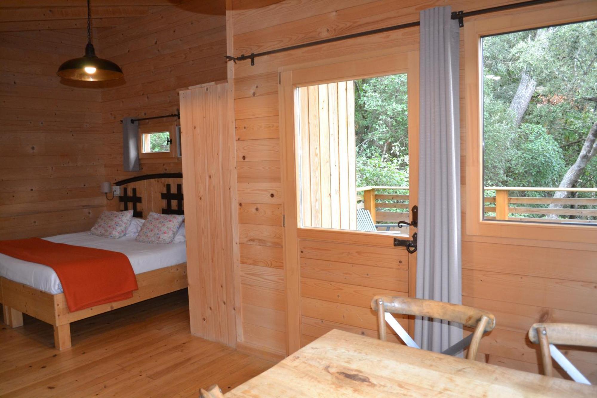 Les Cabanes Dans Les Bois Logis Hotel Villedubert Luaran gambar
