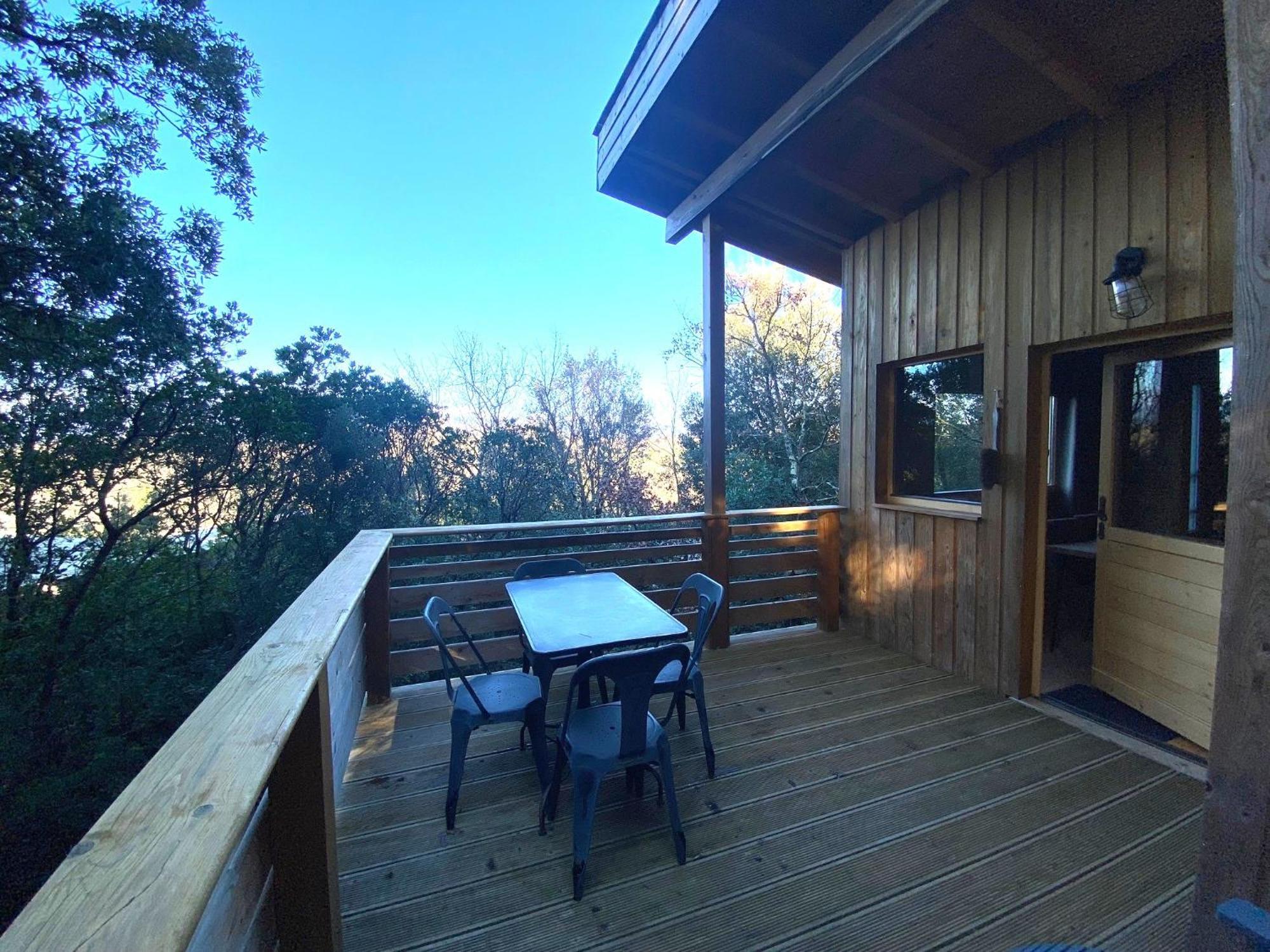 Les Cabanes Dans Les Bois Logis Hotel Villedubert Luaran gambar