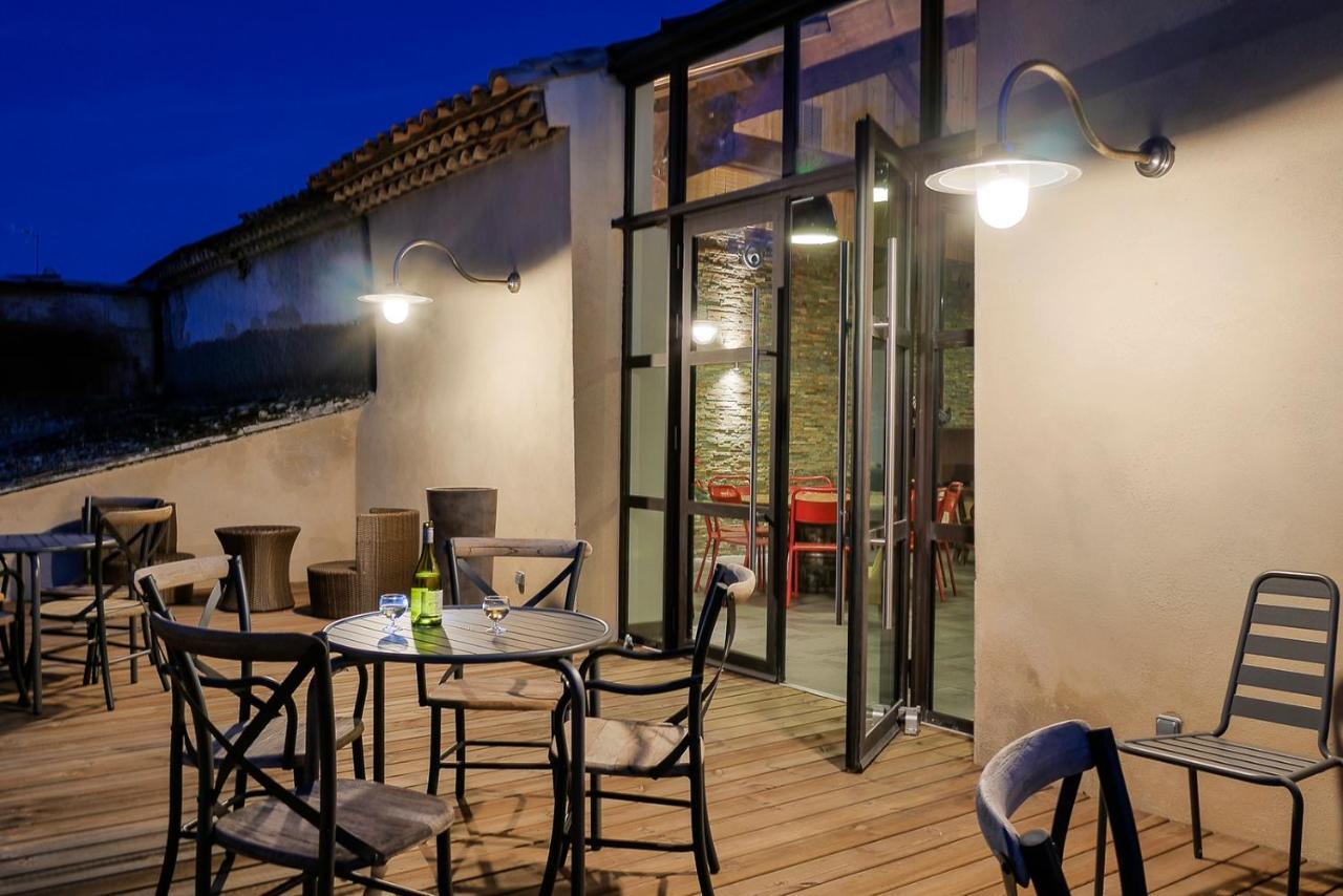 Les Cabanes Dans Les Bois Logis Hotel Villedubert Luaran gambar